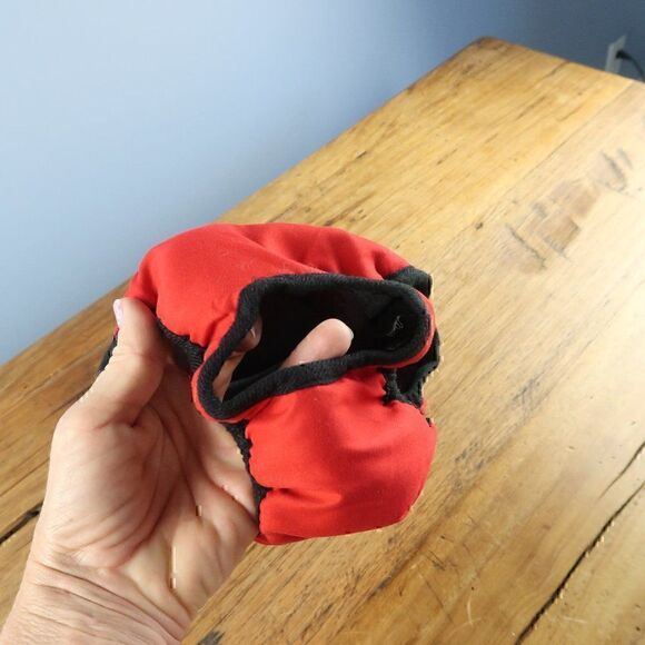 ALFIE RED UNISEX DOG DIAPER WASHABLE REUSABLE SIZE LARGE NWOT - Picture 5 of 7